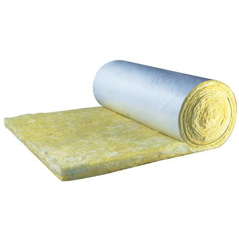 Metal Building Mbi Glass Wool Blanket With White Facing Insulation