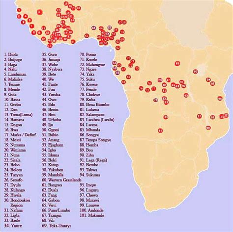 African Tribes And Ethnic Groups Lists Amataorg