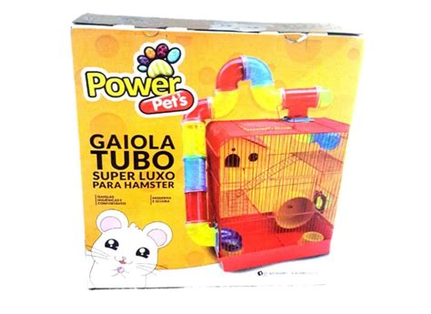 Gaiola Para Hamster 3 Andares Tubo Super Luxo o Melhor Preço é no Zoom