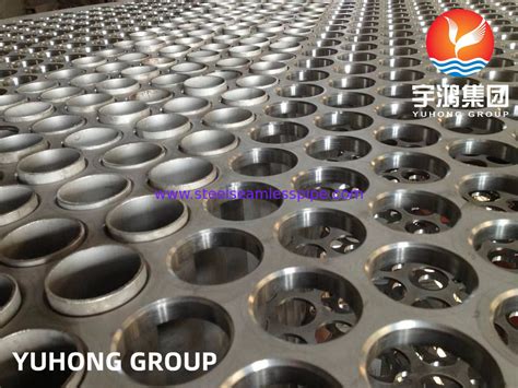 Cladding Tubesheet ASTM A266 Gr 2 Carbon With Stainless Clading Tube Plate