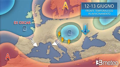 Meteo Prossima Settimana A Rischio Maltempo Con Forti Temporali