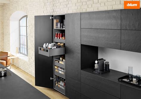 Larder Unit Space Tower Storage Space For Small Apartments By Blum