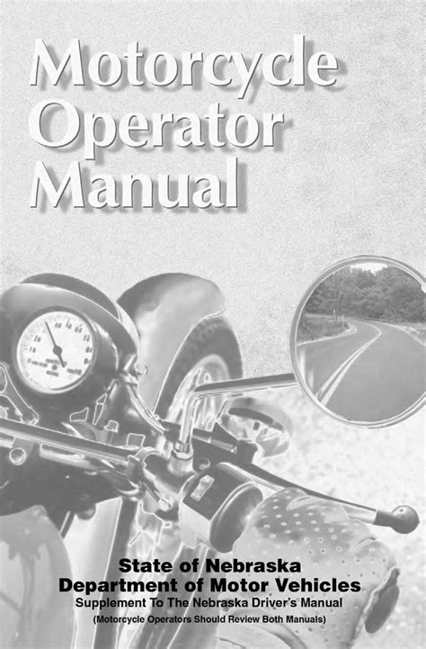 NE Motorcycle Handbook Online 2024 Driving Test Pro