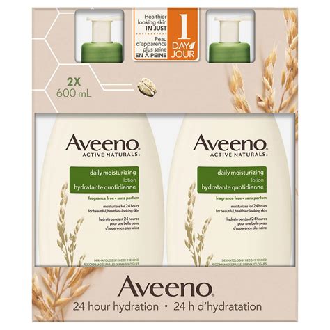 Aveeno Daily Moisturizing Lotion 600 Ml 2 Pack Canadian Star Line Inc