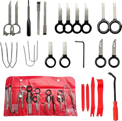 Afa Tooling 20 Pieces Professional Radio Removal Tool Kit With 4 Panel Removal