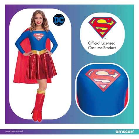 Adult Costume Supergirl Classic Ml Amscan Europe