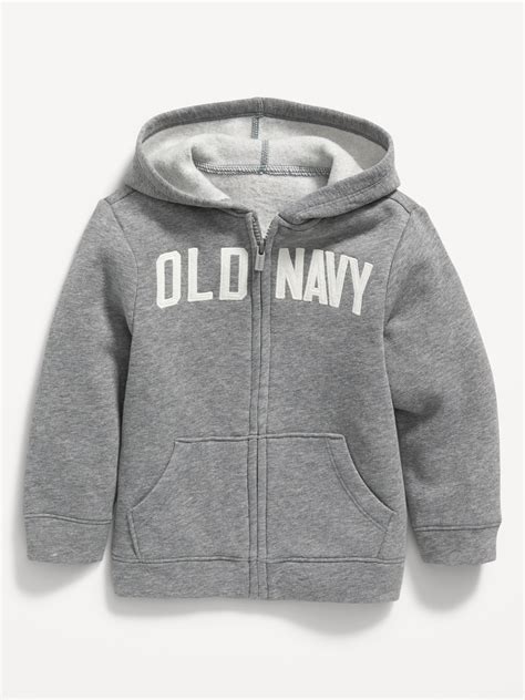 Unisex Logo Graphic Zip Hoodie For Toddler Old Navy