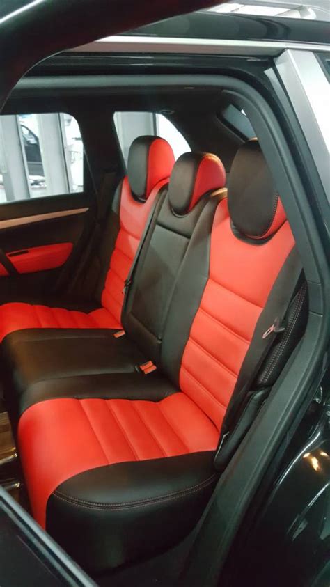 Porsche Cayenne Leather Seat Covers & Upholstery Installer - Newton Leather