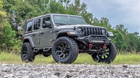 2023 Black Widow Jeep Wrangler shows off at the club, campground - Autoblog