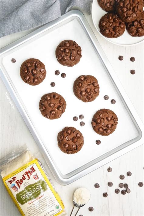 Chocolate Coconut Flour Cookies Paleo Vegan Keto Options