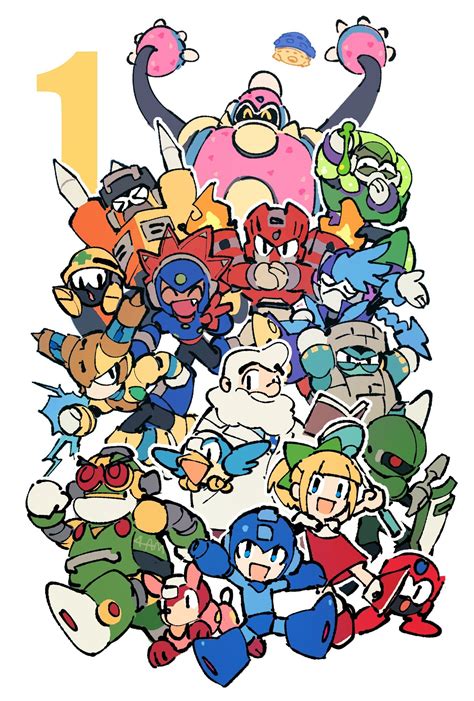 Fun Stuff Random Stuff Keiji Inafune Megaman Series Mega Man Art