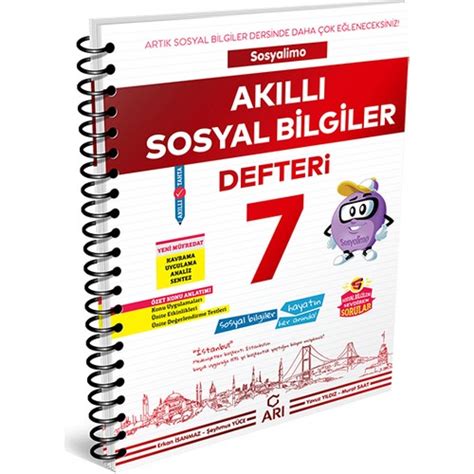 Arı Yayıncılık 7 Sınıf Sosyal Bilgiler Defteri Kitabı ve Fiyatı