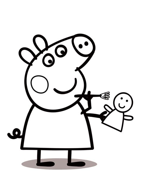 Funny Peppa Pig Coloring Pages Coloring Pages