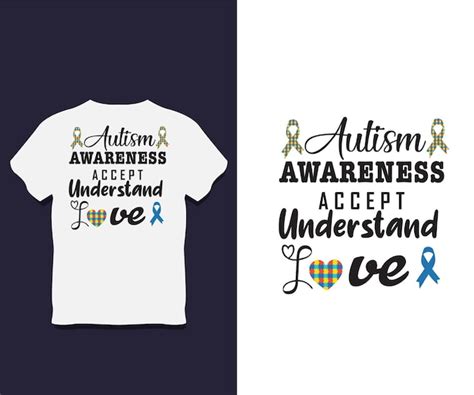 Premium Vector Happy Autism Awareness Day T Shirt Design With Vector