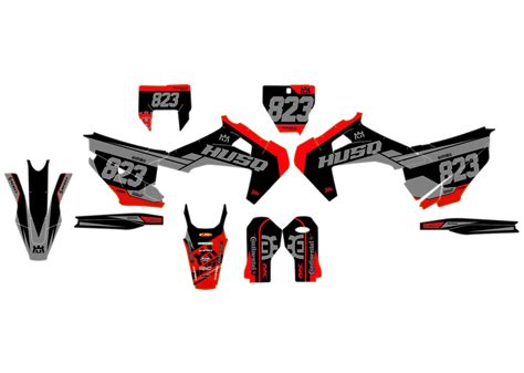 Husqvarna TE FE 2020 2023 Graphic Kit Race Kitdeco Moto Fr