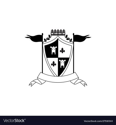 Coat Of Arms Shield Template