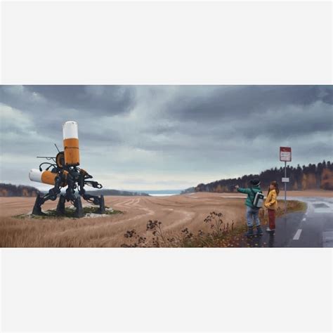 Simon Stålenhag’s hauntingly beautiful retro sci-fi art | CNN | Cool ...