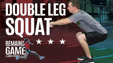 Double Leg Squat Strength Exercise Youtube