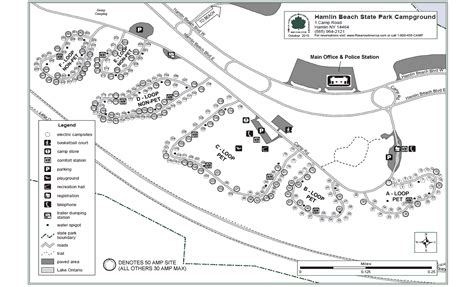 Hamlin Beach State Park Map Sibyl Dulciana