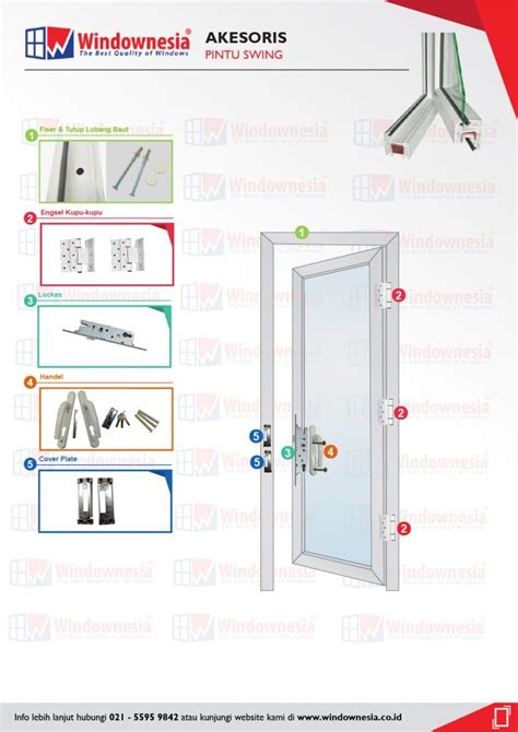 Cara Pemasangan Jendela dan Pintu UPVC berikut aksesorisnya