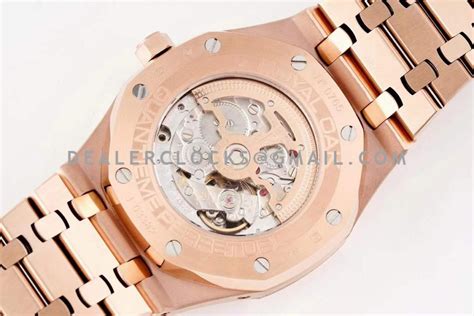 Royal Oak Perpetual Calendar Rose Gold Salmon Dial Dealer