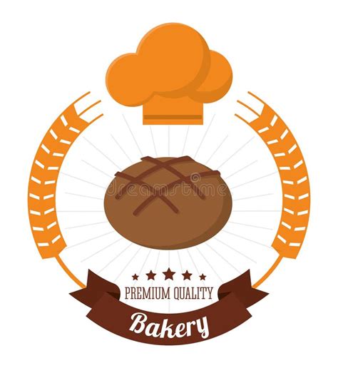 Logotipo De Panadería Del Chef Del Pan Tarta Maestra De Mascota