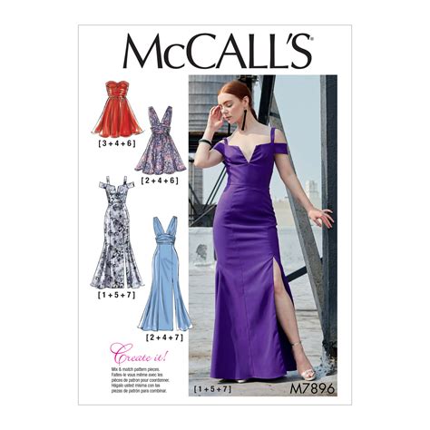 Mccalls Sewing Pattern M Misses Dresses Sewdirect Australia