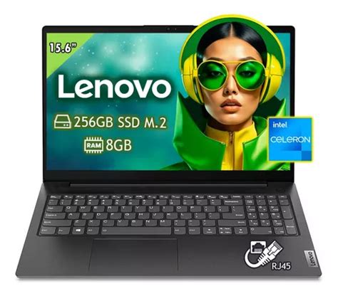 Laptop Lenovo V Series V15 G2 IJL Negra 15 6 Intel Celeron N4500 4GB