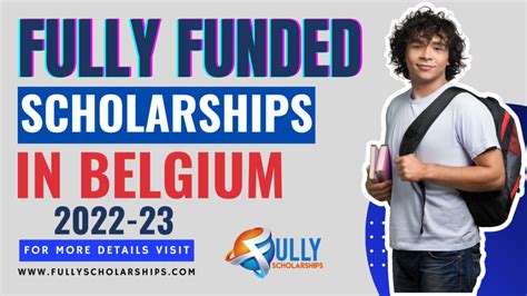 Fully Funded Belgium Scholarships 2023 Fully Scholarships