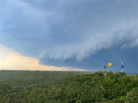 Watch Stunning Shelf Cloud Travels Over Cape Cod