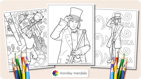 Willy Wonka Coloring Pages Free Pdf Printables