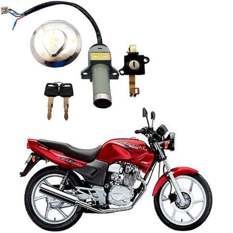 Conjunto Travas Cbx 200 Strada 1994 Até 2002 3 Peças Zouil Submarino