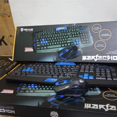 Keyboard Mouse Wireless Rexus Vr Lazada Indonesia