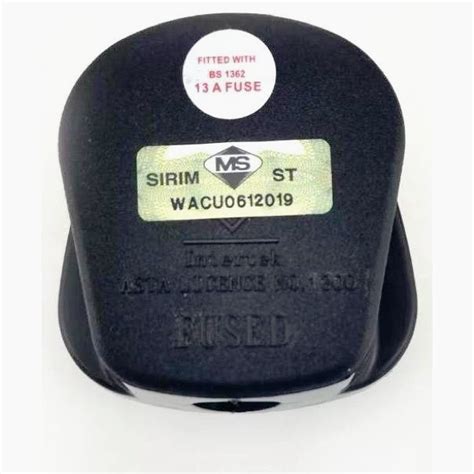 Sirim Pro SMK 13 Amp 3 Pin Safety Plug Top Socket | Shopee Singapore