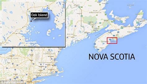 Map Of Oak Island Nova Scotia - Maping Resources