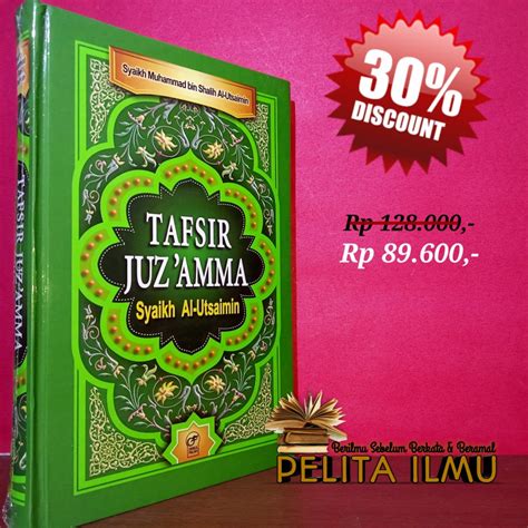 Jual Buku Tafsir Juz Amma Syaikh Al Utsaimin Shopee Indonesia