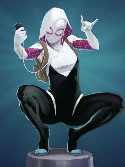 Spider Gwen Gwendolyn Stacy Mulheres Aranha Fantasma Desenhos