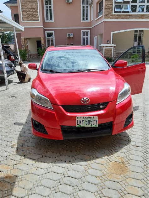 Nigerian Used Toyota Matrix Red M Autos Nigeria