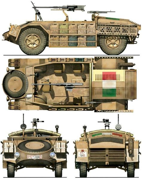 Fiat SPA AS42 Sahariana With Solothurn S 18 1000 Ground War