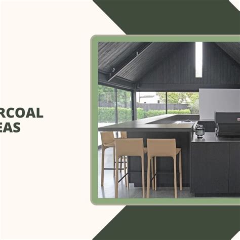 Top 40 Charcoal Kitchen Ideas