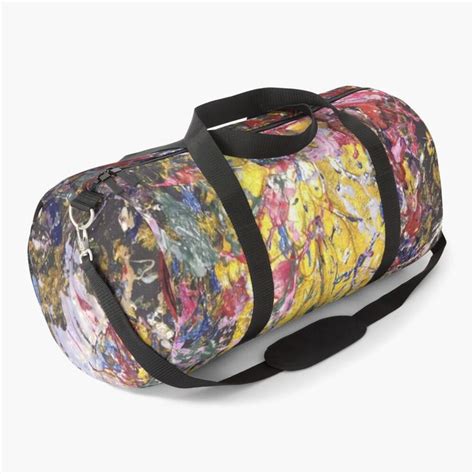 Abundant Colorful Life In The Glow Of The Banana Tree Duffle Bag