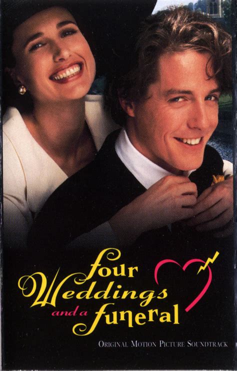 Four Weddings And A Funeral (Original Motion Picture Soundtrack) (1994 ...