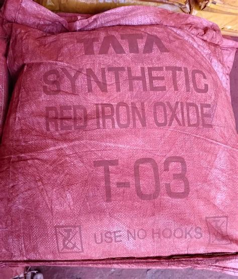 Tata T Synthetic Red Iron Oxide Powder Industrial Grade At