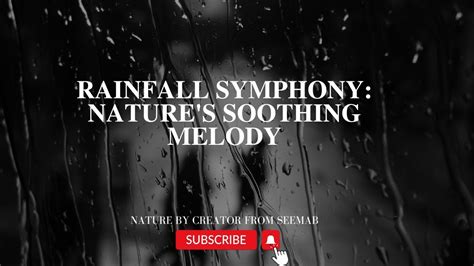 Rainfall Symphony Natures Soothing Melody Youtube