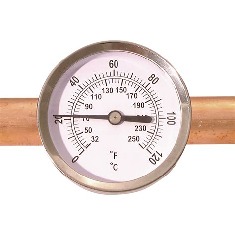 0TO 120C DIAL PIPE THERMOMETER Shepherd Hydraulics