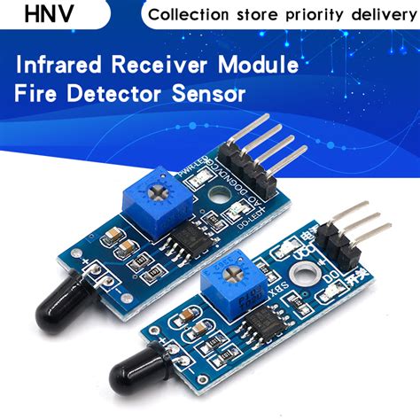 IR Flame Detection Sensor Module Fire Detector Infrared Receiver Module