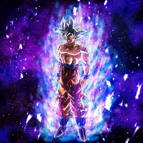 Dragon Ball Legends Ultra Instinct Goku Loadscreen Illustration