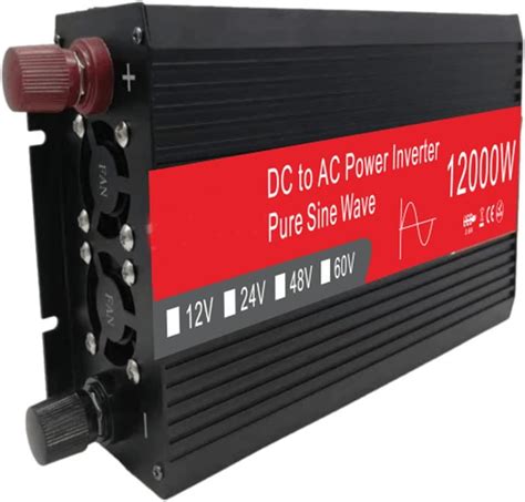 Jp 12000 ワット純粋な正弦波インバーター Dc 12v 24v 48v 60v から Ac 220v