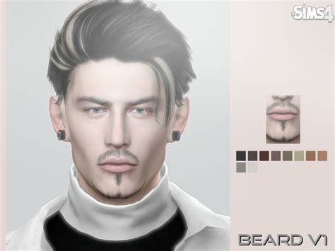 The Sims Resource Male Beard V1