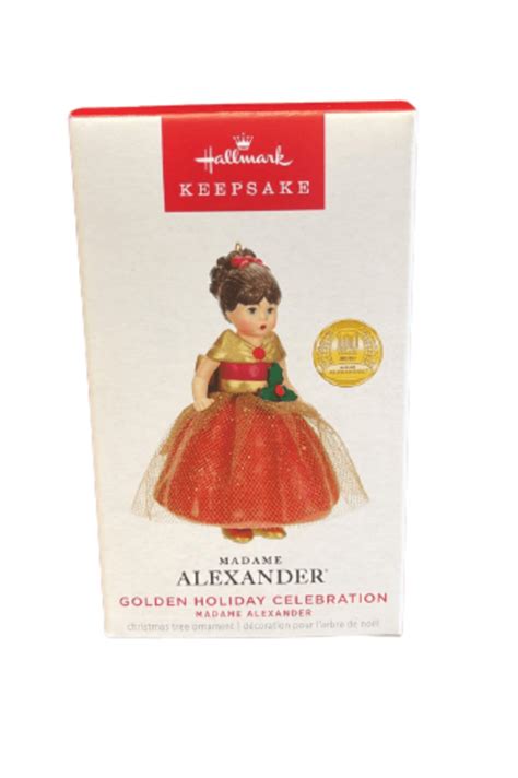 Hallmark 2023 Keepsake Madame Alexander Golden Christmas Ornament New